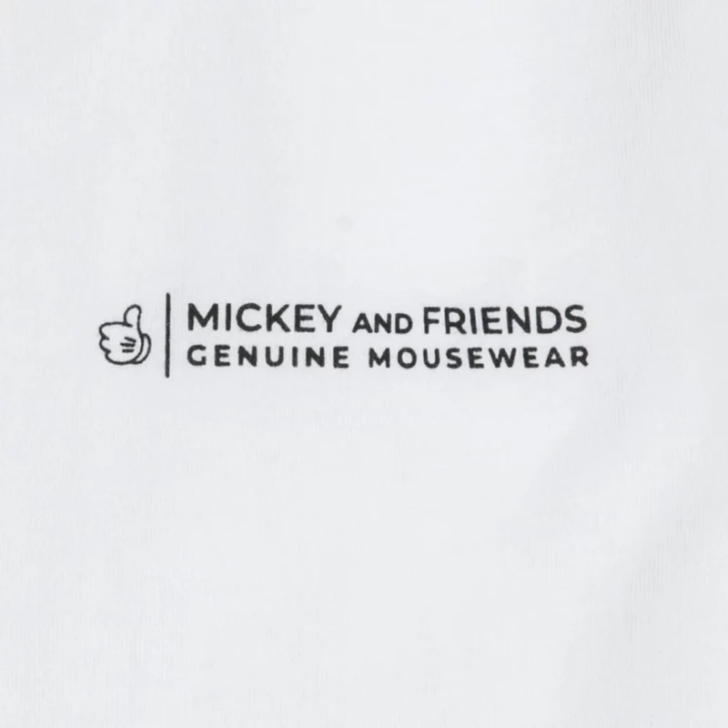 White Mickey Mouse Genuine Mousewear T-Shirt For Women 5 White Mickey Mouse Genuine Mousewear T-Shirt For Women - Image 3