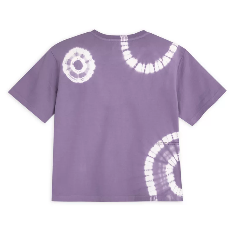 Purple Mickey Mouse Genuine Mousewear Tie-Dye T-Shirt For Women, Disneyland 4 Purple Mickey Mouse Genuine Mousewear Tie-Dye T-Shirt For Women, Disneyland - Image 2