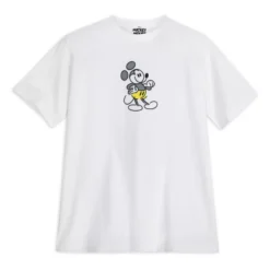 White Mickey Mouse Genuine Mousewear T-Shirt For Men