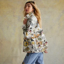 Mickey Mouse And Friends Denim Jacket For Adults -Disney Sales 2403052050010M 3