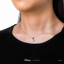 Disney Necklace Mickey Shorts Shoe Glove, Silver -Disney Sales 348658001248 2