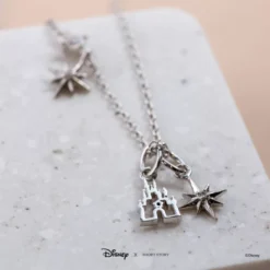 Disney Necklace Castle, Silver -Disney Sales 348658024599 1