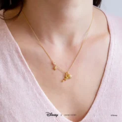 Disney Necklace Little Mermaid, Gold 9 Disney Necklace Little Mermaid, Gold -Disney Sales 348658024605 2