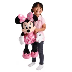 Minnie Mouse Large Pink Plush -Disney Sales 412328803841 1