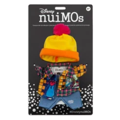 NuiMOs Small Plush Tartan Shirt, Denim Jeans And Pom Pom Hat -Disney Sales 412342849092 2