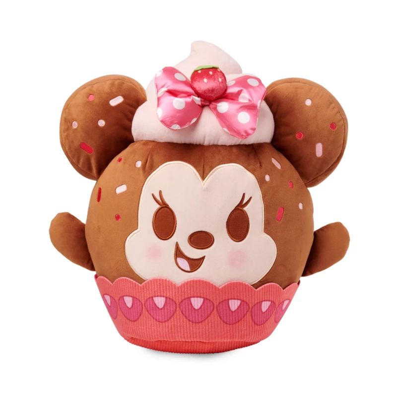 Minnie Mouse Strawberry Cupcake Disney Munchlings Scented Medium Plush – Baked Treats 3 Minnie Mouse Strawberry Cupcake Disney Munchlings Scented Medium Plush – Baked Treats