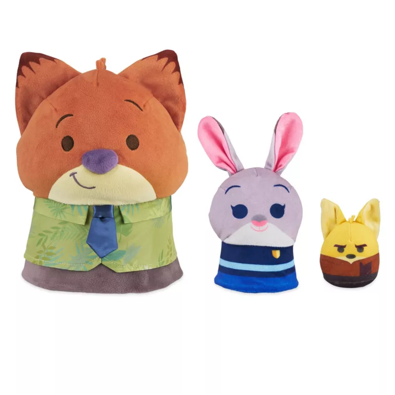 Zootopia Nesting Plush Set 3 Zootopia Nesting Plush Set