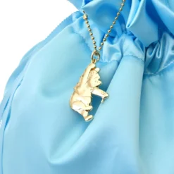 Winnie The Pooh Drawstring Tote Bag With Charm, Pooh's Balloon -Disney Sales 427243464688 3