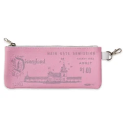 Disneyland Main Gate Admission Ticket Coin Purse - Disney100