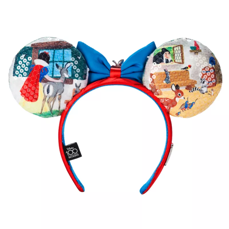 Snow White Ear Headband For Adults - Disney100 6 Snow White Ear Headband For Adults - Disney100 - Image 4