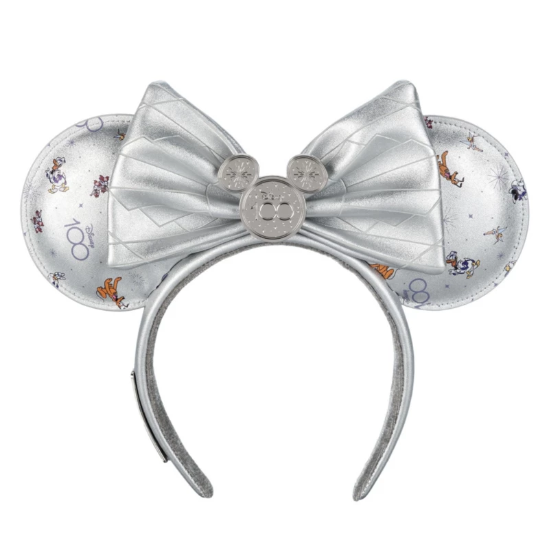 Mickey Mouse And Friends Loungefly Ear Headband For Adults - Disney100 3 Mickey Mouse And Friends Loungefly Ear Headband For Adults - Disney100