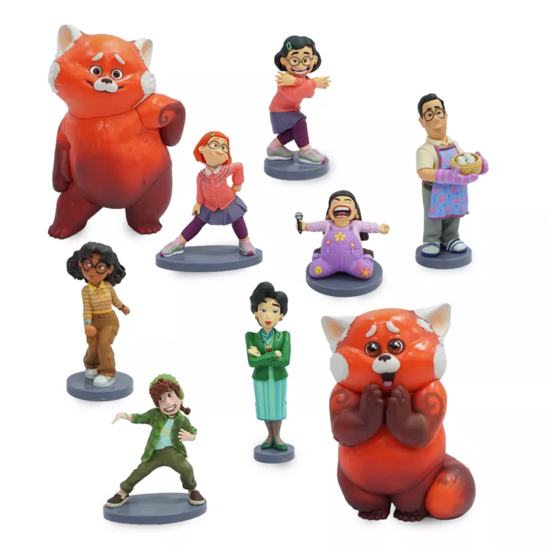 Turning Red Deluxe Figurine Playset 3 Turning Red Deluxe Figurine Playset