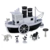 Mickey And Minnie Mouse Steamboat Willie Musical Boat - Disney100 1 Mickey And Minnie Mouse Steamboat Willie Musical Boat - Disney100 -Disney Sales 461023943369