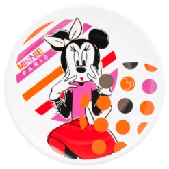 Minnie Parisienne Plates, Set Of 4 -Disney Sales 465013929425 3