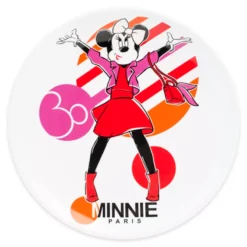 Minnie Parisienne Plates, Set Of 4 -Disney Sales 465013929425 4