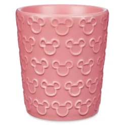 Mickey Mouse Pink And Gold Raised Icon Mug, Disney Homestead Collection -Disney Sales 465033642069 1