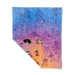 Mickey Mouse And Friends Reversible Fleece Throw -Disney Sales 465043897657 3