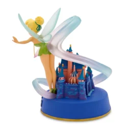 Tinker Bell And Sleeping Beauty Castle Figure, Disneyland - Disney100 -Disney Sales 465053671001 4