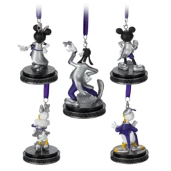 Mickey And Friends Disney100 Celebration Sketchbook Hanging Ornament Set -Disney Sales 465053742961 2