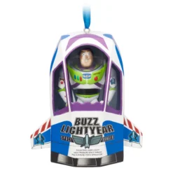 Buzz Lightyear Talking Living Magic Sketchbook Ornament, Toy Story