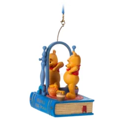Winnie The Pooh Singing Living Magic Sketchbook Ornament -Disney Sales 465062912430 2
