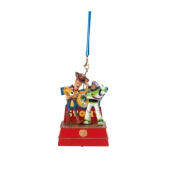 Woody And Buzz Lightyear Singing Living Magic Sketchbook Ornament, Toy Story