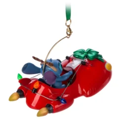 Stitch Festive Hanging Ornament -Disney Sales 465062913000 2