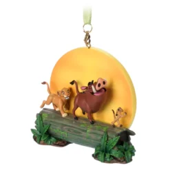 Simba, Timon, And Pumbaa Sketchbook Ornament, The Lion King -Disney Sales 465062913185 2
