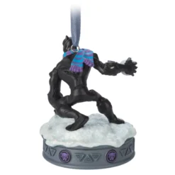 Black Panther Light-Up Living Magic Sketchbook Ornament -Disney Sales 465063296621 2