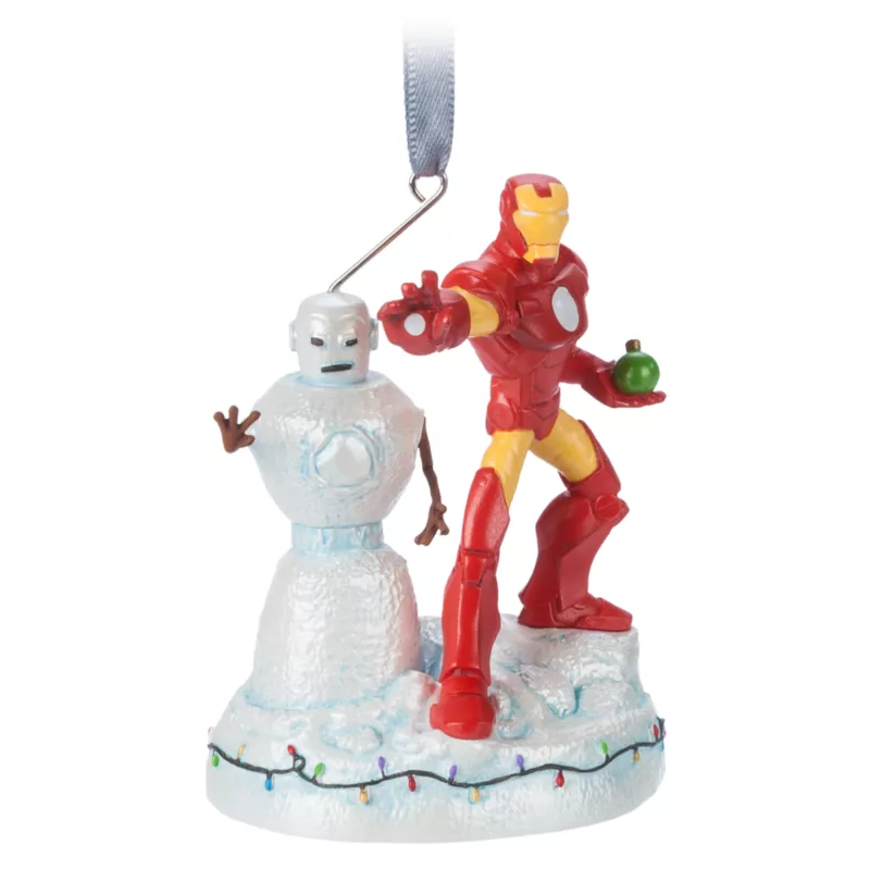 Iron Man Light-Up Living Magic Sketchbook Ornament 3 Iron Man Light-Up Living Magic Sketchbook Ornament