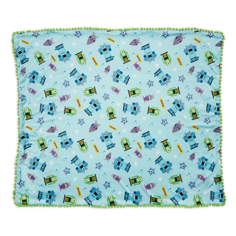 Monsters, Inc. Holiday Throw 3 Monsters, Inc. Holiday Throw