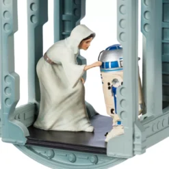 Princess Leia And R2-D2 Hanging Ornament, Star Wars -Disney Sales 465063299103 3