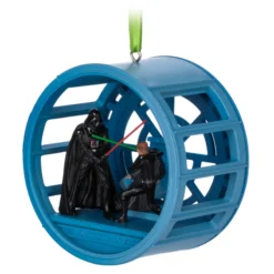 Darth Vader And Luke Skywalker Hanging Ornament, Star Wars -Disney Sales 465063299363 2