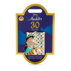 Princess Jasmine And Rajah 30th Anniversary Limited Edition Pin -Disney Sales 466043438796 3