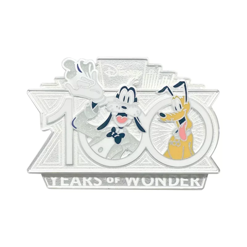 Goofy And Pluto Pin - Disney100 3 Goofy And Pluto Pin - Disney100