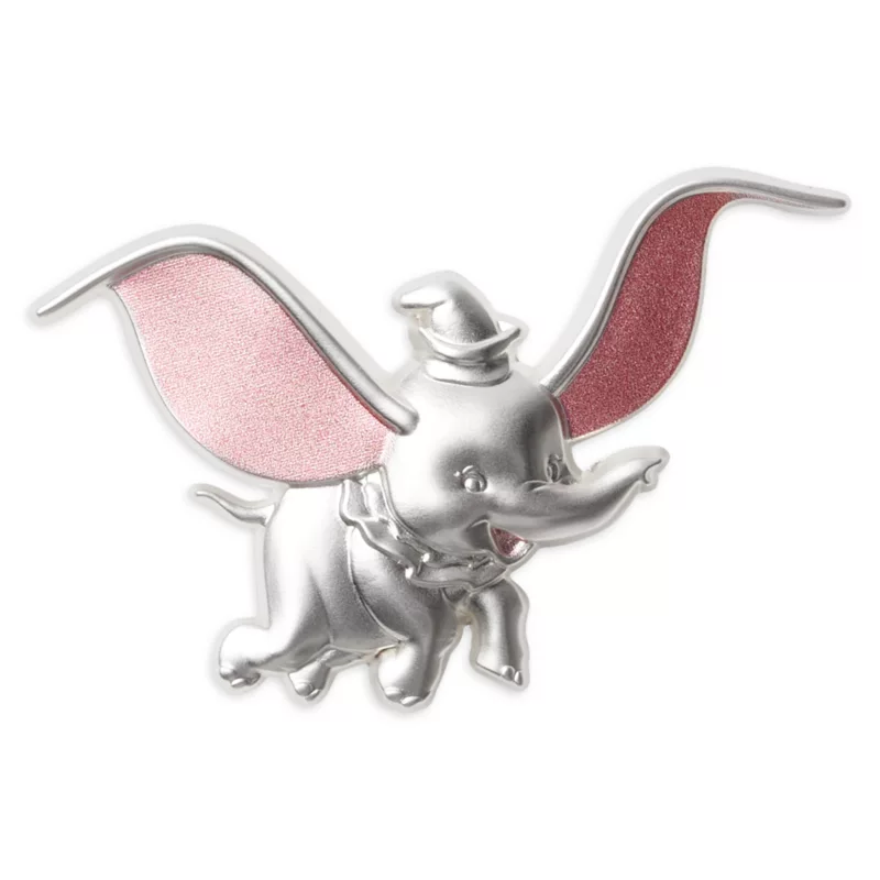 Dumbo Platinum Celebration Pin - Disney100 3 Dumbo Platinum Celebration Pin - Disney100