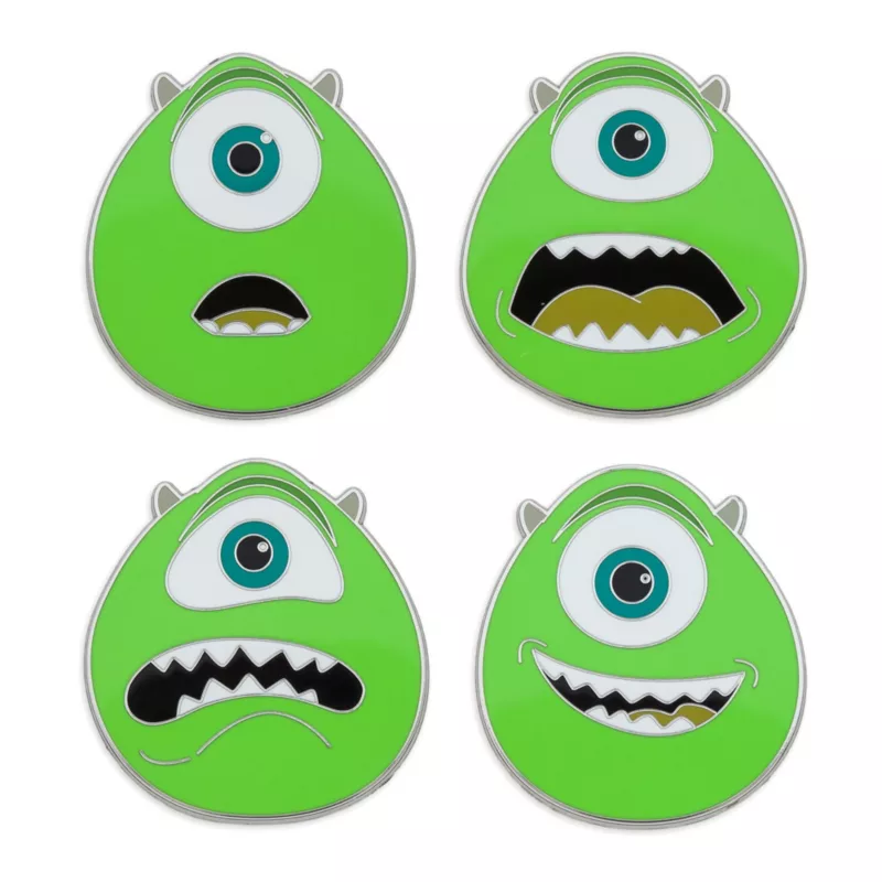 Mike Wazowski Pin Set 3 Mike Wazowski Pin Set