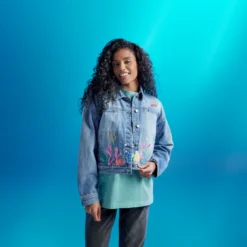 Disney Store The Little Mermaid Denim Jacket For Women, Live Action Film 10 Disney Store The Little Mermaid Denim Jacket For Women, Live Action Film -Disney Sales 5103052750150M 3