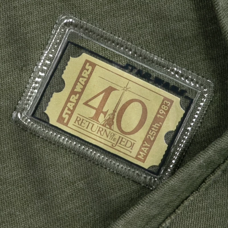 Star Wars: Return Of The Jedi 40th Anniversary Fleece Sweatshirt For Adults 7 Star Wars: Return Of The Jedi 40th Anniversary Fleece Sweatshirt For Adults - Image 5