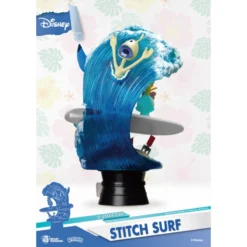 Stitch Surf Summer Series Figurine, Beast Kingdom -Disney Sales 710495550671 3